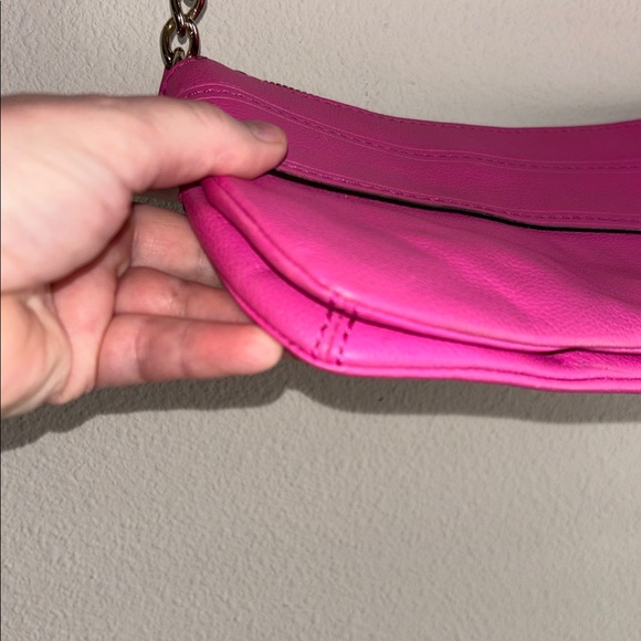 Kate Spade Pink Leather Bow Crossbody - Picture 6 of 8